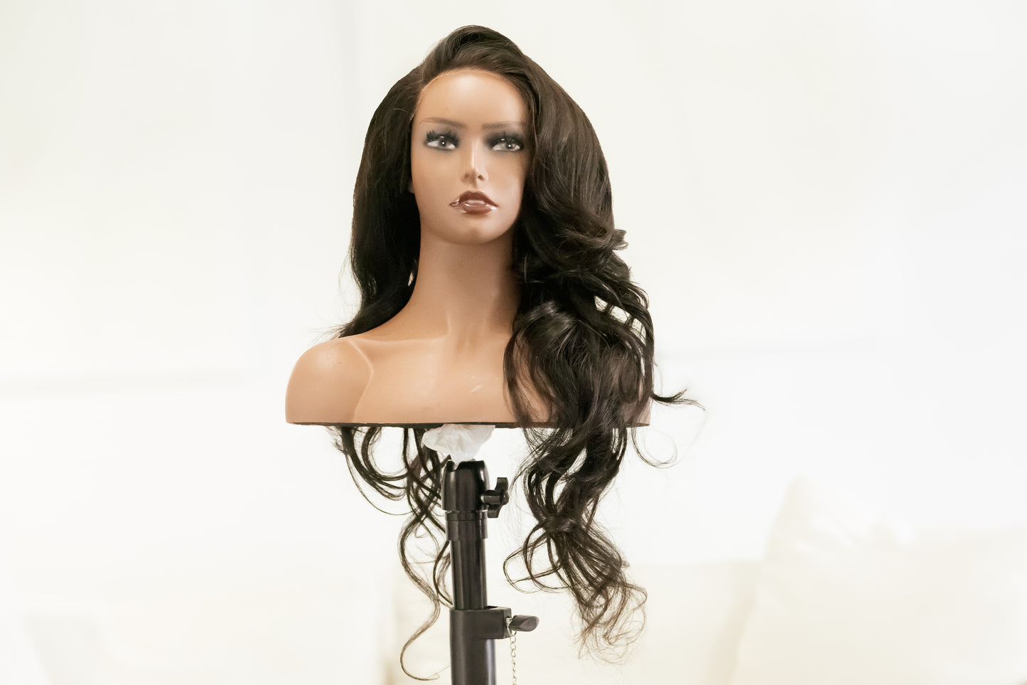 HOLLYWOOD | Long Curly Glueless Wig-HD Lace 5x5 Closure, 22-30 Inches, Multiple Color Options