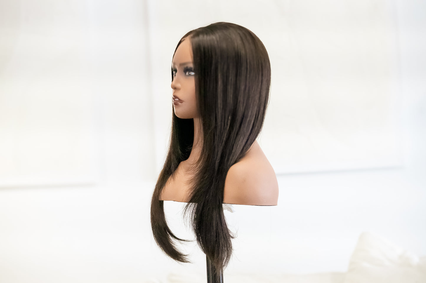 SLEEK SILK | Long Straight Glueless Wig-HD Lace 5x5 Closure, 16-30 Inches, Multiple Color Options